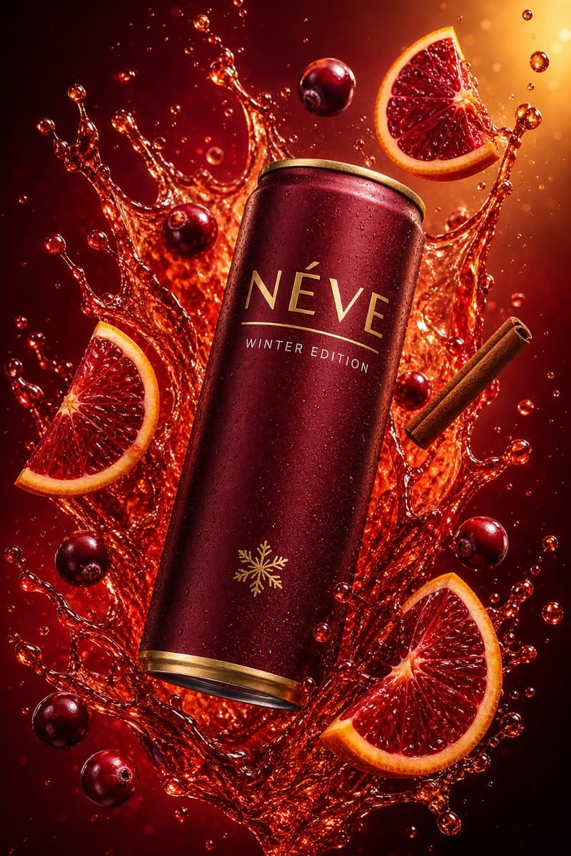 Selected NÉVE key visual for the campaign